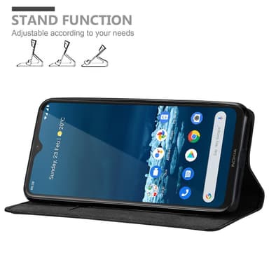 Nokia 5.3 Suojakuori Lompakkokotelo (Musta)