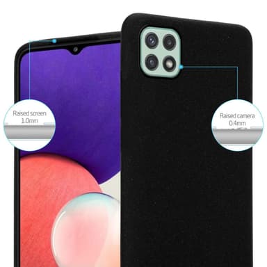 Suojakuori Samsung Galaxy A22 5G Kotelo (Musta)