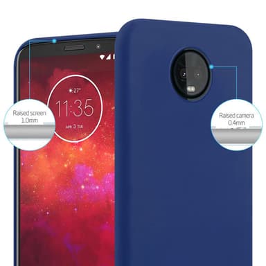 Suojakuori Motorola MOTO Z3 PLAY Kotelo (Sininen)