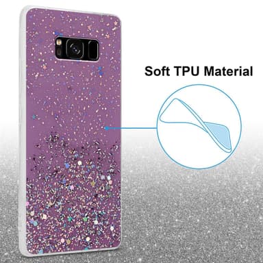 Samsung Galaxy S8 Suojakuori Kotelo (Violetti)