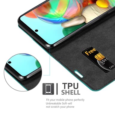 Samsung Galaxy A72 4G / 5G Suojakuori Lompakkokotelo