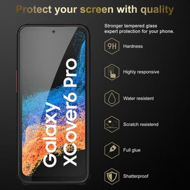 Samsung Galaxy XCover 6 PRO Näytönsuoja Karkaistu lasi
