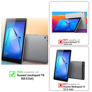 Huawei MediaPad T3 8 (8.0 tuumaa) Suojakuori