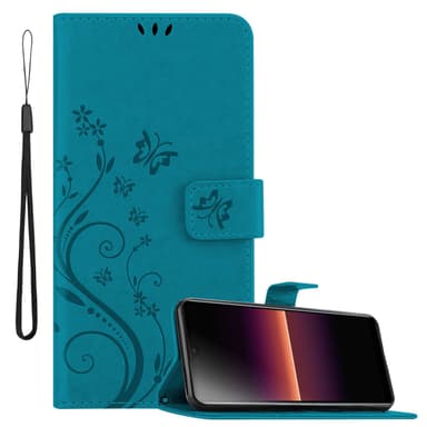 Sony Xperia L4 Suojakuori Lompakkokotelo (Sininen)