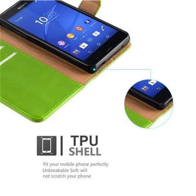 Sony Xperia Z3 COMPACT Suojakuori Lompakkokotelo