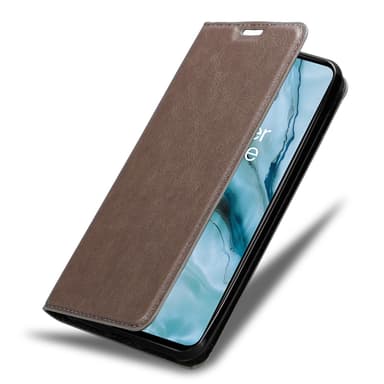 OnePlus Nord Suojakuori Lompakkokotelo (Ruskea)