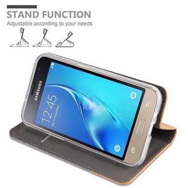 Samsung Galaxy J1 2016 Suojakuori Lompakkokotelo