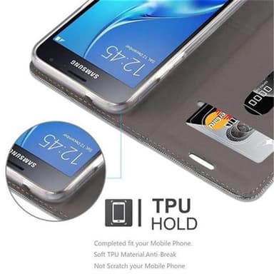Samsung Galaxy J1 2016 Suojakuori Lompakkokotelo