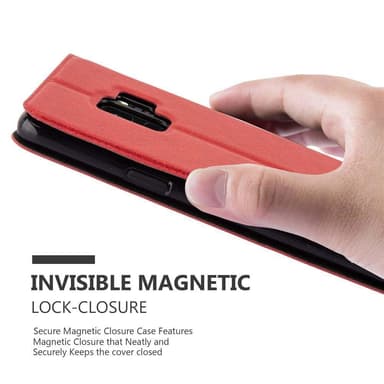 Lompakkokotelo Samsung Galaxy S9 Case (Punainen)