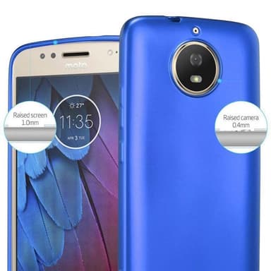 Motorola MOTO G5S Suojakuori Kotelo (Sininen)