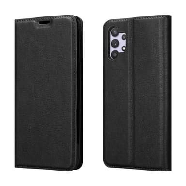 Samsung Galaxy A32 5G Suojakuori Lompakkokotelo (Musta)