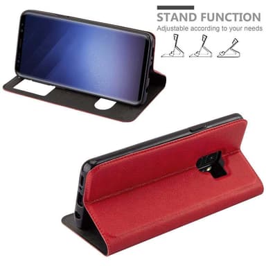 Lompakkokotelo Samsung Galaxy S9 Case (Punainen)