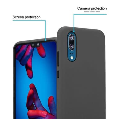 Huawei P20 Suojakuori Kotelo (harmaa)