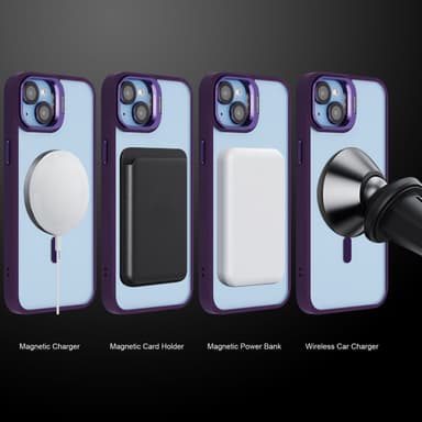 iPhone 13 Suojakuori Kotelo Magsafe kompatibel Cover