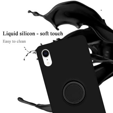 iPhone XR Suojakuori Case Kotelo (Musta)