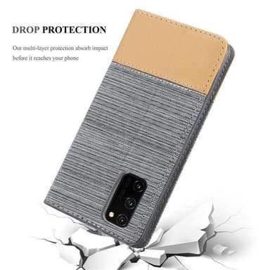 Honor View 30 PRO Suojakuori Lompakkokotelo (harmaa)