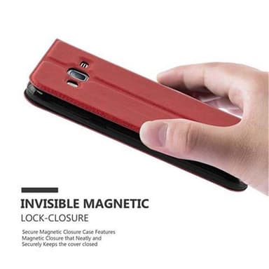 Lompakkokotelo Samsung Galaxy J3 2016 Case (Punainen)