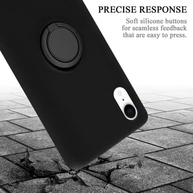 iPhone XR Suojakuori Case Kotelo (Musta)