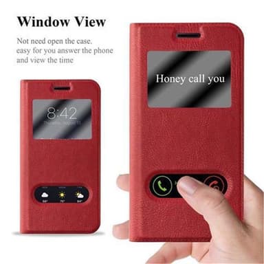 Lompakkokotelo Samsung Galaxy J3 2016 Case (Punainen)