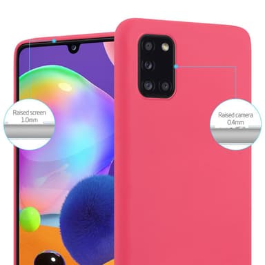 Suojakuori Samsung Galaxy A31 Kotelo (Punainen)