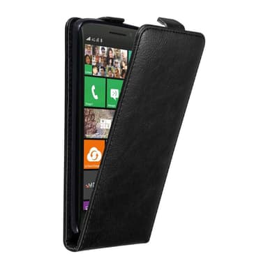Nokia Lumia 929 / 930 Suojakuori Lompakkokotelo (Musta)