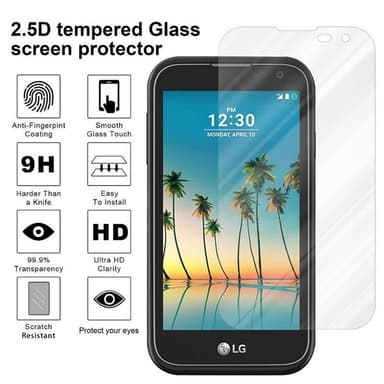 LG K3 2017 Näytönsuoja Karkaistu lasi Suojakalvo