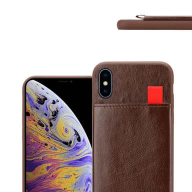 Suojakuori iPhone XS MAX Kotelo (Ruskea)