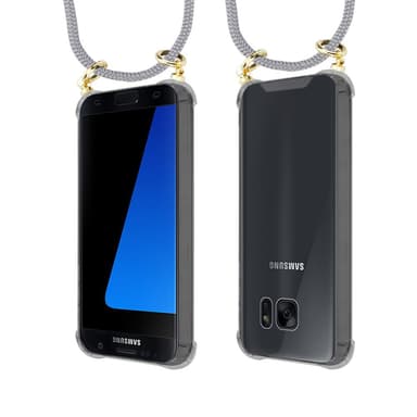 Samsung Galaxy S7 EDGE Suojakuori Kotelo (harmaa)