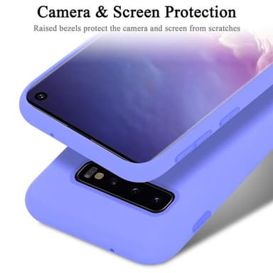 Samsung Galaxy S10 4G Suojakuori Kotelo (Violetti)