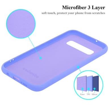 Samsung Galaxy S10 4G Suojakuori Kotelo (Violetti)