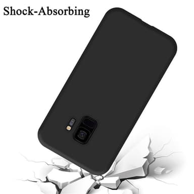 Samsung Galaxy S9 Suojakuori Kotelo Case (Musta)