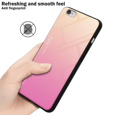 Suojakuori iPhone 6 / 6S Kotelo (Musta)