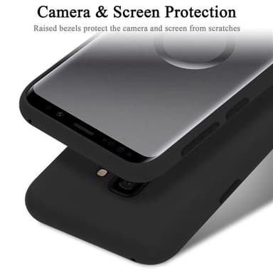 Samsung Galaxy S9 Suojakuori Kotelo Case (Musta)