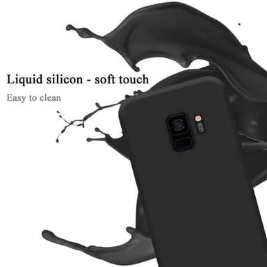 Samsung Galaxy S9 Suojakuori Kotelo Case (Musta)