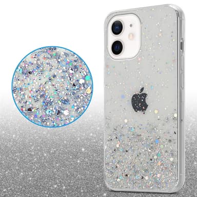 iPhone 12 MINI Suojakuori Kotelo (Läpinäkyvä)