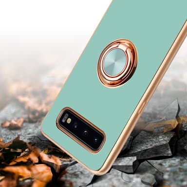 Samsung Galaxy S10 PLUS Suojakuori Kotelo (Turkoosi)