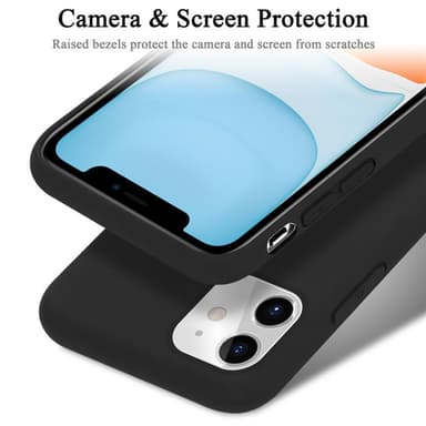 iPhone 11 Suojakuori Kotelo Case (Musta)