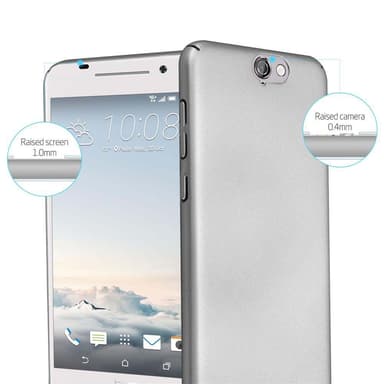 HTC ONE A9 Suojakuori Kotelo Cover (Hopea)