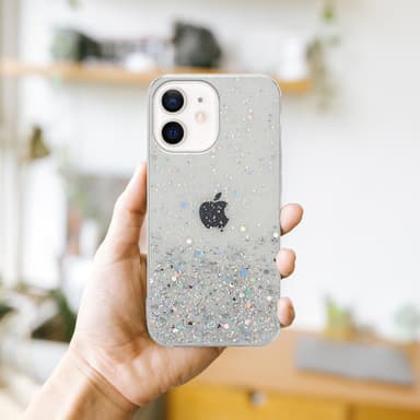 iPhone 12 MINI Suojakuori Kotelo (Läpinäkyvä)