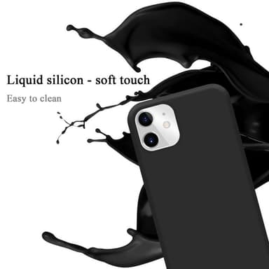 iPhone 11 Suojakuori Kotelo Case (Musta)