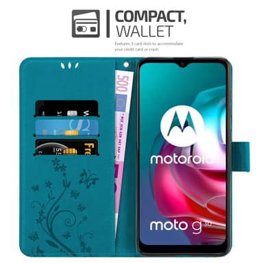 Motorola MOTO G10 / G30 Suojakuori Lompakkokotelo