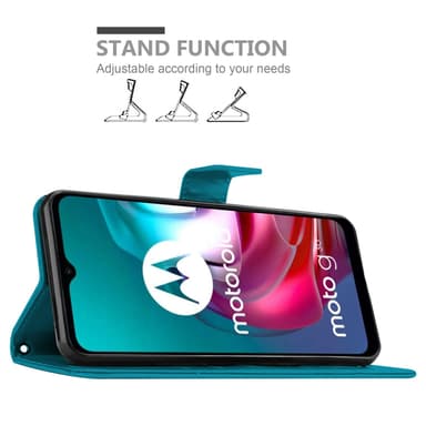 Motorola MOTO G10 / G30 Suojakuori Lompakkokotelo