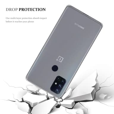 OnePlus Nord N100 Suojakuori Kotelo (Läpinäkyvä)