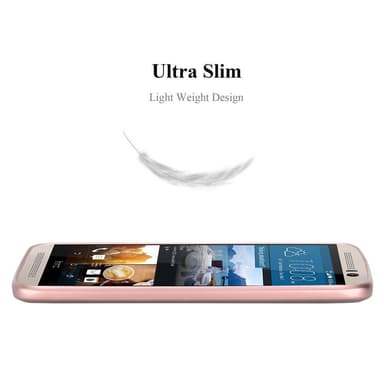 HTC ONE M9 Suojakuori Kotelo (Vaaleanpunainen)