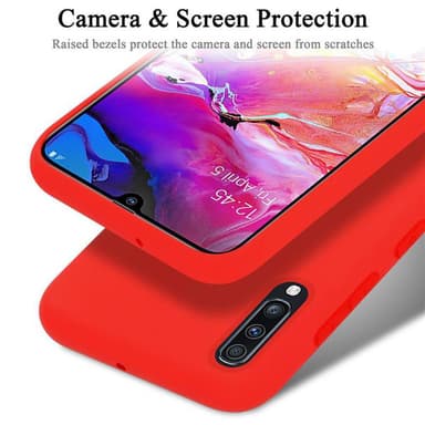 Samsung Galaxy A70 / A70s Suojakuori Kotelo (Punainen)