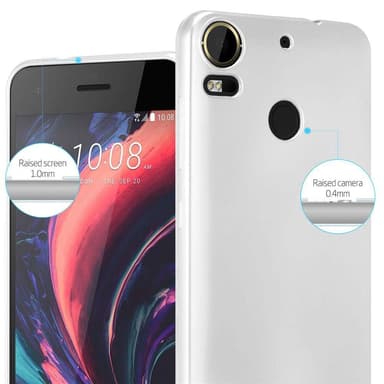 HTC Desire 10 PRO Suojakuori Kotelo (Hopea)