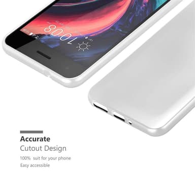 HTC Desire 10 PRO Suojakuori Kotelo (Hopea)