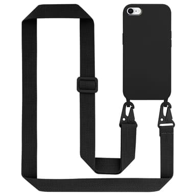 Suojakuori iPhone 7 / 7S / 8 / SE 2020 Kotelo (Musta)