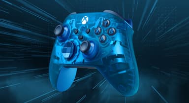 Xbox Sky Cypher ohjain (sininen/läpinäkyvä)