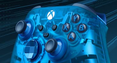 Xbox Sky Cypher ohjain (sininen/läpinäkyvä)